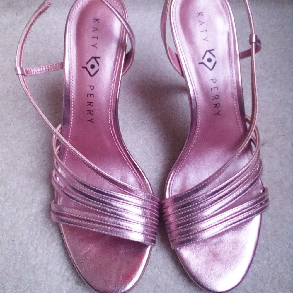 Katy Perry Womens Slingback Sandals  Brand New